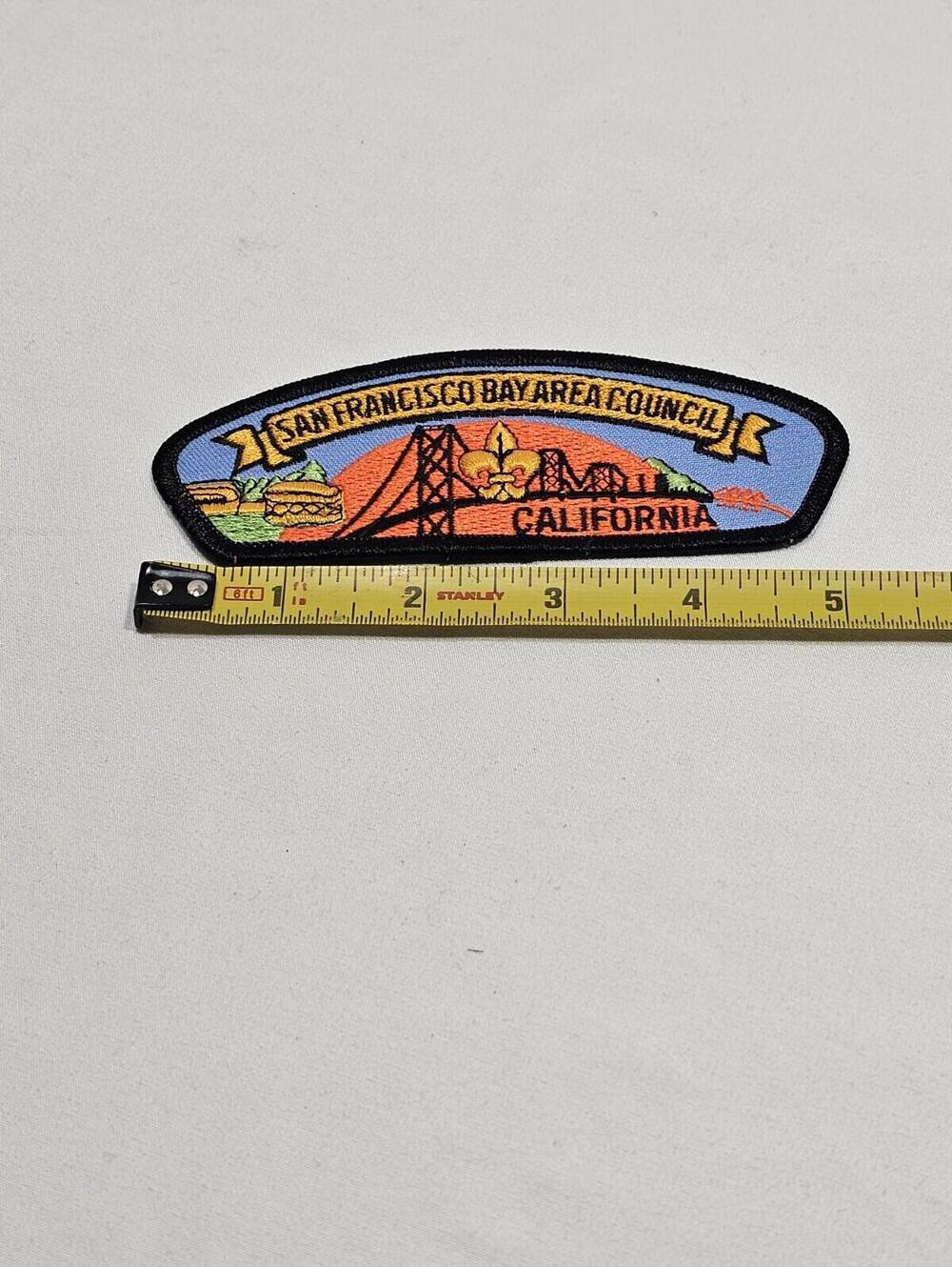 Vintage San Francisco Bay Area Council Boy Scout Council Patch CA - Picture 3 of 3